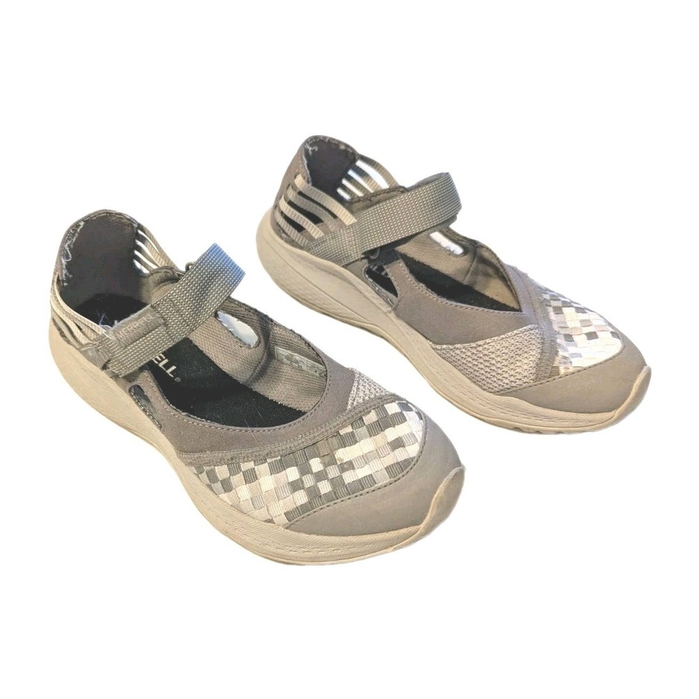 Merrell Womens 7 Bravada 2 Wrap Moon‎ Gray Outdoor Hiking Sneaker Sandals Shoes